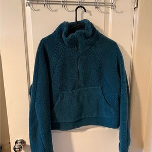 lululemon athletica Teal Sherpa Jacket